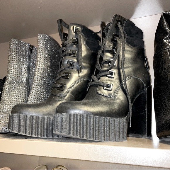 ❌SOLD❌ Kendall + Kylie Coty Platform Combat Boots - Picture 5 of 10